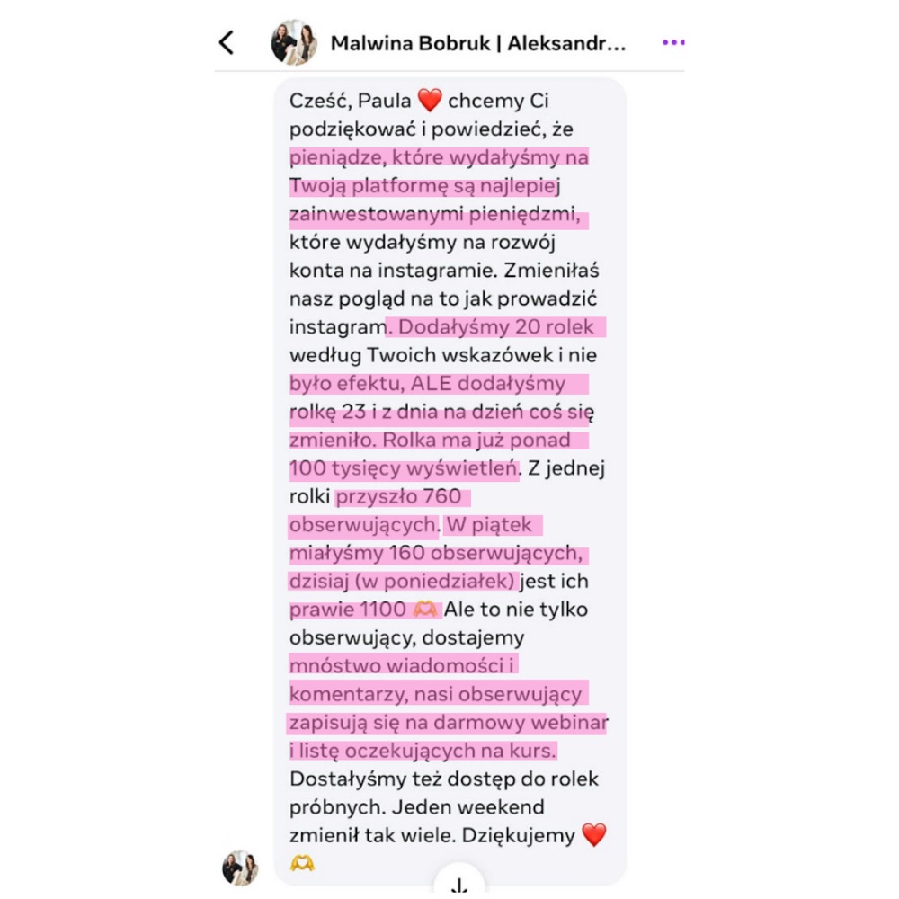 Screen: Aleksandra Ostrowska i Malwina Bobruk