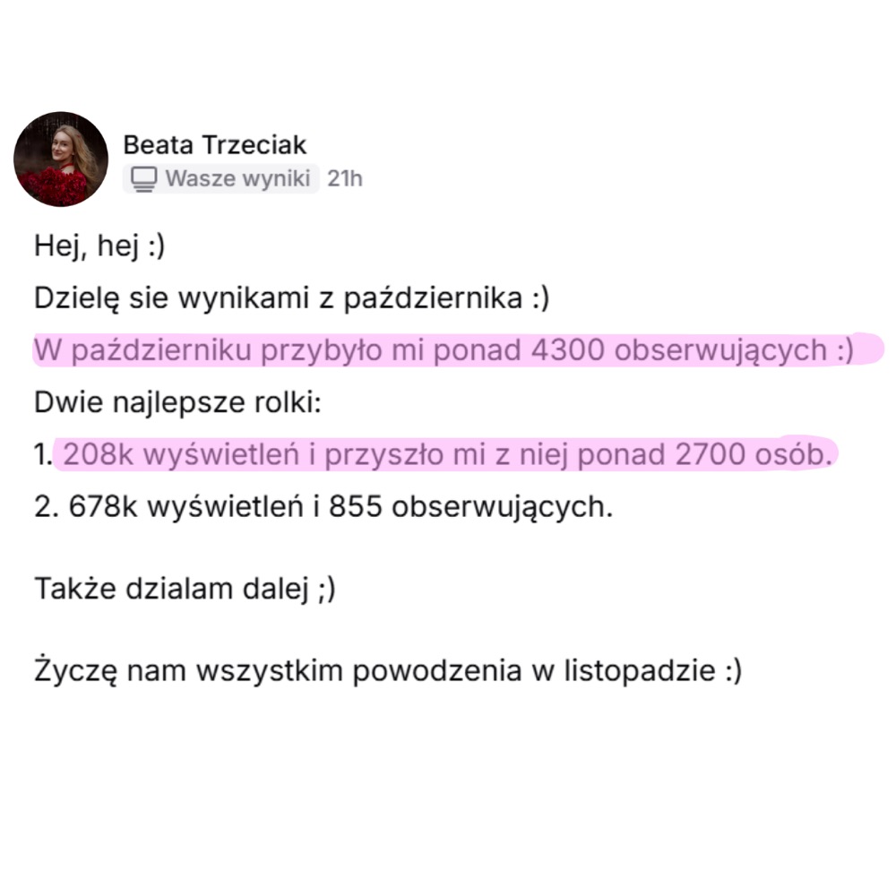 Screen: Beata Trzeciak