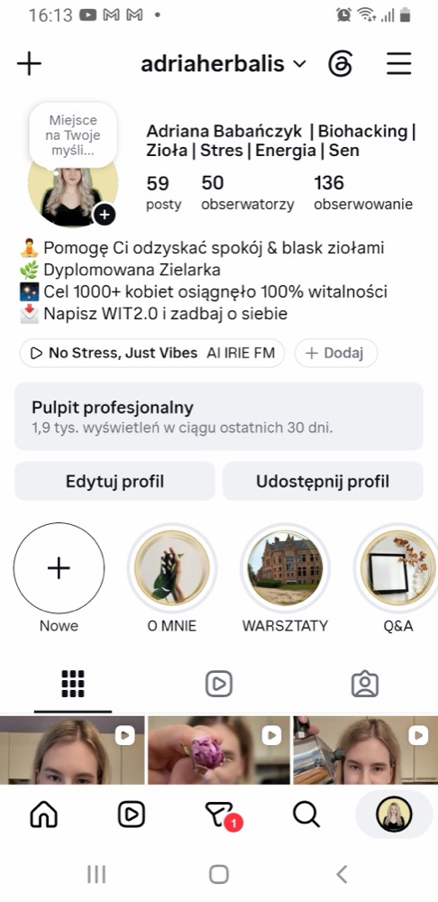 Screen: Adriana Babańczyk