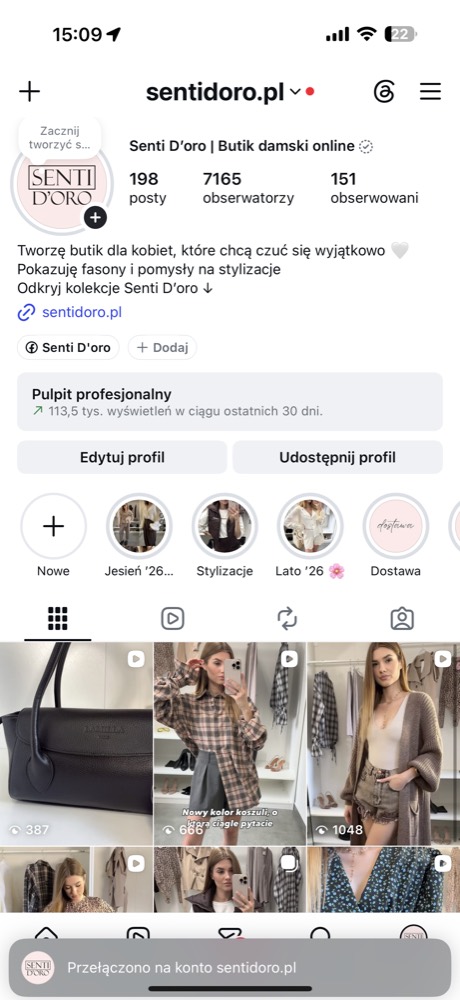 Screen: Oliwia
